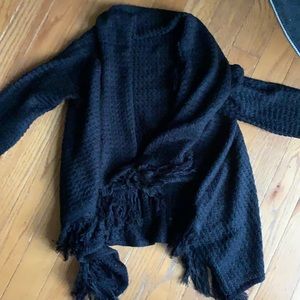 Follow your dreams cardigan black S/M NWT